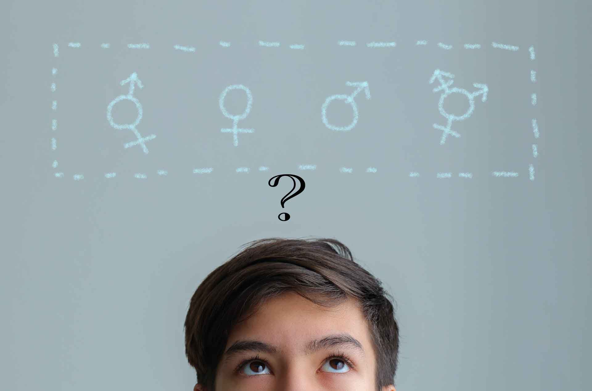 Gender,Confusion,In,Teenager.,A,Teen,Boy,Look,Up,At